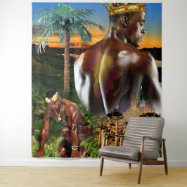 Tapete De Parede Rei Africano