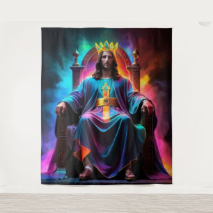 Tapete De Parede Rei dos Reis em Seu Trono