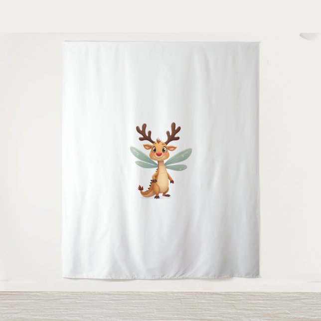 Tapete De Parede Reindeer Dragonfly (Frente)