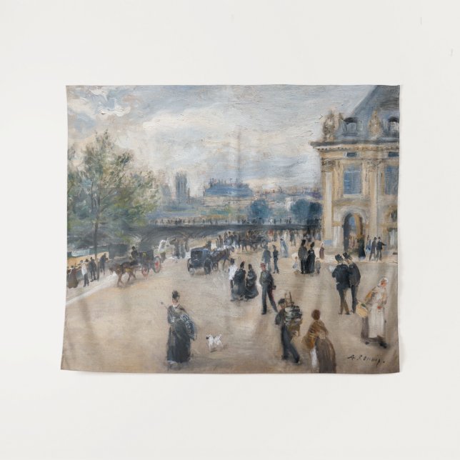 Tapete De Parede Renoir - Paris, Institut au Quai Malaquais (Frente (Horizontal))