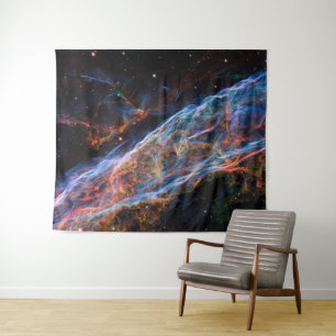 Tapete De Parede Restos de Supernova da Nebulosa do Véu Telescópio 