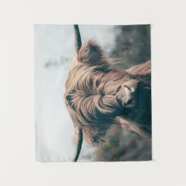 Tapete De Parede Retrato das vacas do planalto