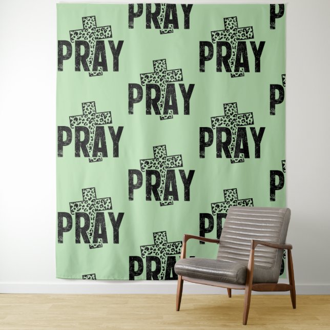 Tapete De Parede Rezar (In Situ)