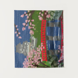 Tapete De Parede Rio Castelo de Himeji