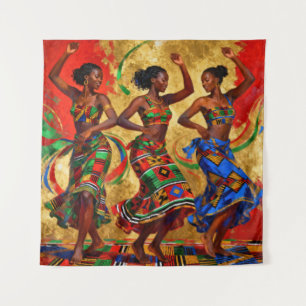 Tapete De Parede Ritmos em Cor – Celebração da História Negra