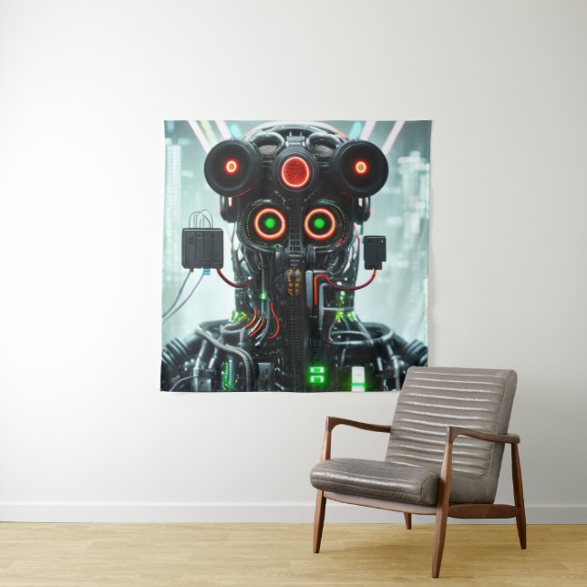 Tapete De Parede Robot 5 tapestry (In Situ)