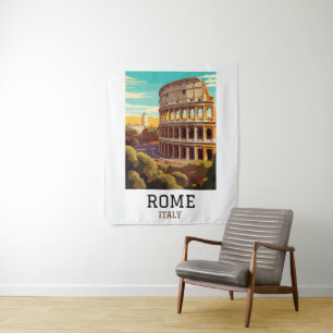 Tapete De Parede Roma clássica Itália Colosseum Histórica