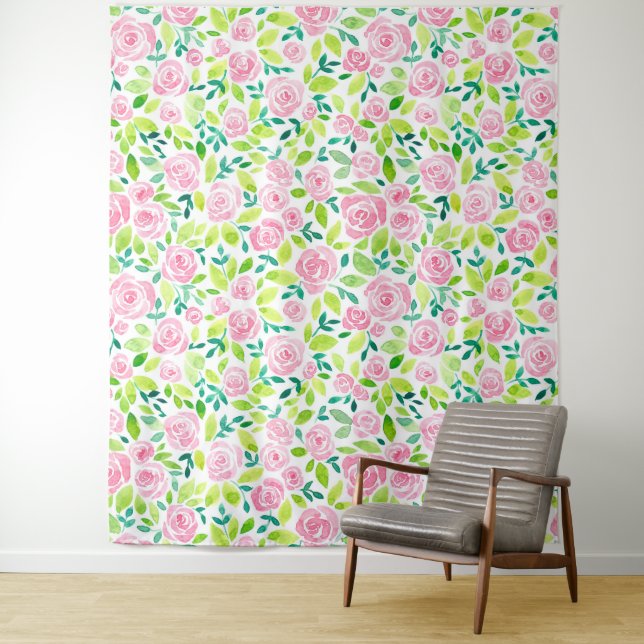 Tapete De Parede Rosa (In Situ)