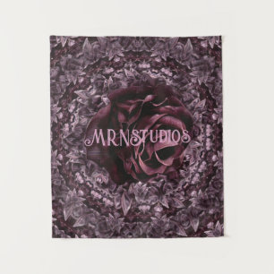 Tapete De Parede Rosa Mandala