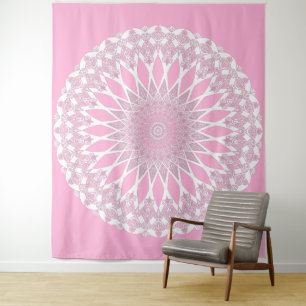 Tapete De Parede Rosa Rosa Rosa Rosa Rosa Tristyns Mandala