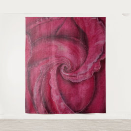 Tapete De Parede Rosa vermelha fechada