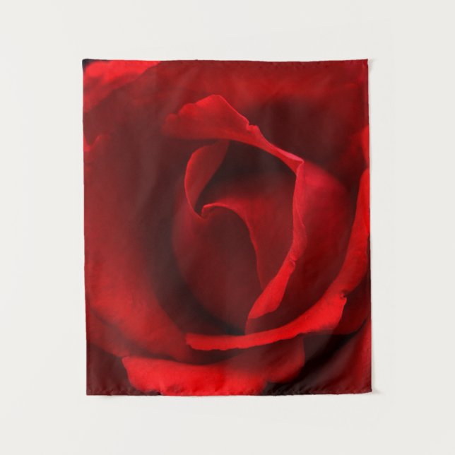 Tapete De Parede Rosa vermelha wtcnm (Frente)