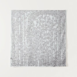 Tapete De Parede Rosas brancas E