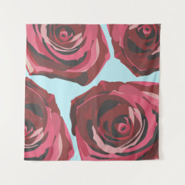 Tapete De Parede Rosas de Arte Moderna