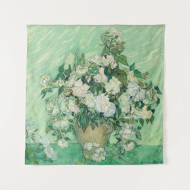 Tapete De Parede Rosas de Vincent Van Gogh