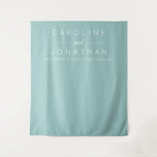 Tapete De Parede Roteiro Minimalista Moderno Aqua Casamento Persona