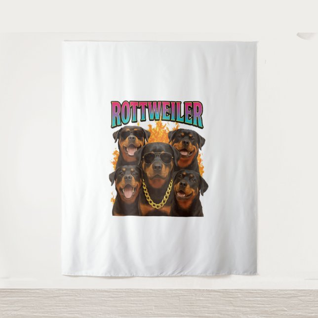Tapete De Parede Rottweiler (Frente)