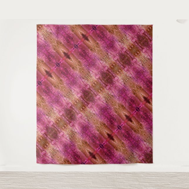 Tapete De Parede Roxo X 1974 Ikat 7 (Frente)