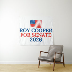 Tapete De Parede Roy Cooper para Senado Eleição 2026