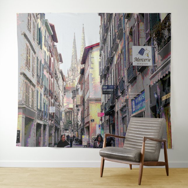 Tapete De Parede Rua Bayonne (In Situ (Horizontal))