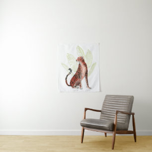 Tapete De Parede Ruby Runner Leopardo