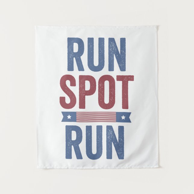 Tapete De Parede Run Spot Run Presidente Eleição 2024 (Frente)
