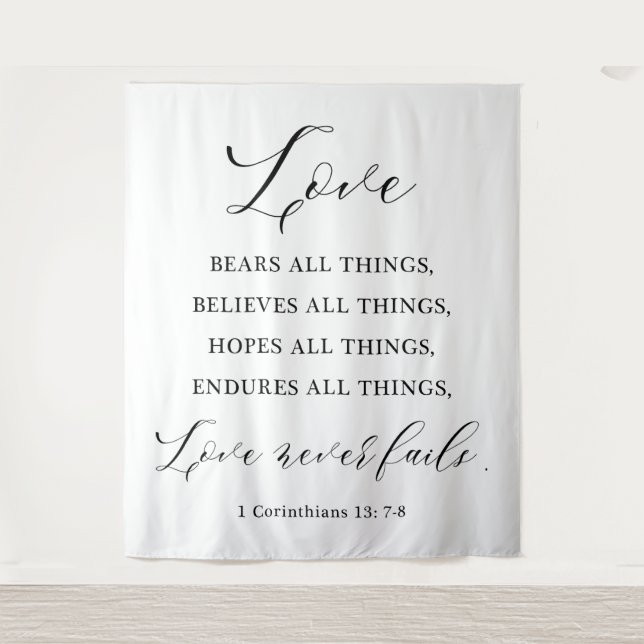 Tapete De Parede Rustic wedding tapestry backdrop (Frente)