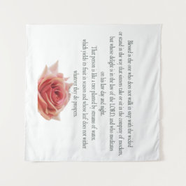 Tapete De Parede Salmo 1, Dia e Noite da Lei, Fluxos de Águas,