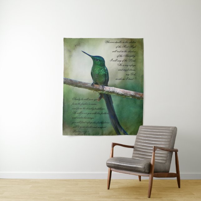 Tapete De Parede Salms 91:1-4 Inspiracional (In Situ)