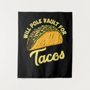 Tapete De Parede Salto com Vara por Tacos