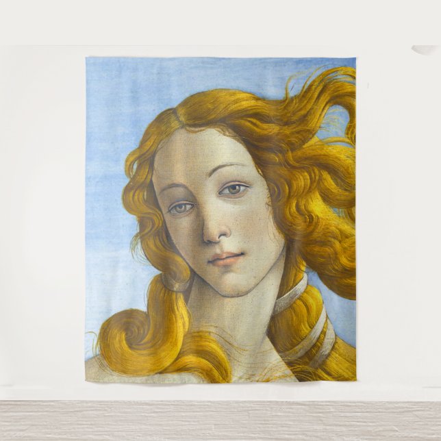 Tapete De Parede Sandro Botticelli - Nascimento do Detalhe de Vênus (Frente)