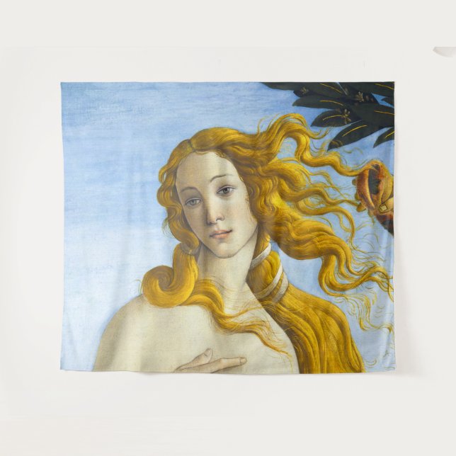 Tapete De Parede Sandro Botticelli - Nascimento do Fechamento de Vê (Frente (Horizontal))