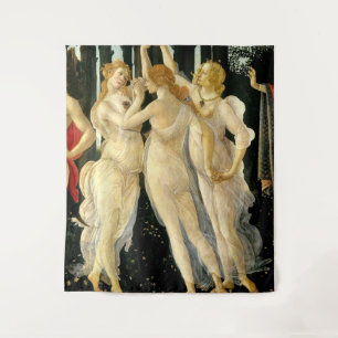 Tapete De Parede Sandro Botticelli "Primavera - Três Graças"
