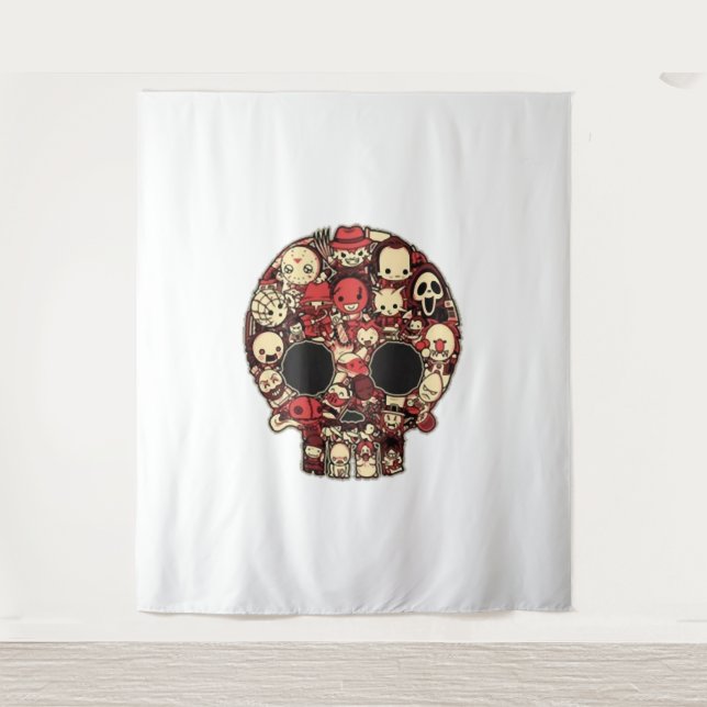 Tapete De Parede Sangrento halloween (Frente)