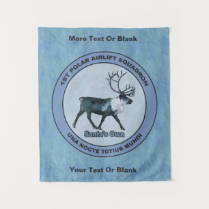 Tapete De Parede Santa's 1st Polar Airlift Sqdn - Subdued