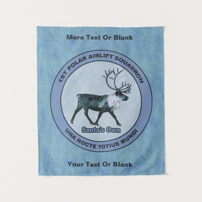Tapete De Parede Santa's 1st Polar Airlift Sqdn - Subdued (Frente)