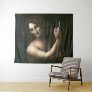Tapete De Parede Santo João Batista, Leonardo da Vinci
