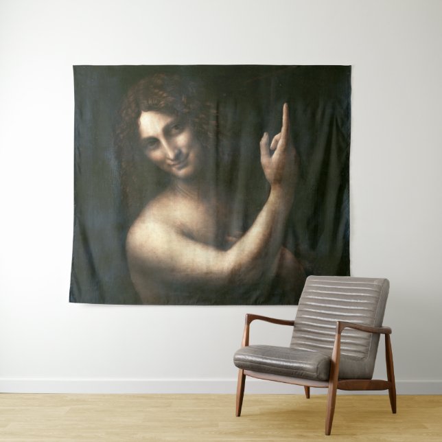 Tapete De Parede Santo João Batista, Leonardo da Vinci (In Situ (Horizontal))