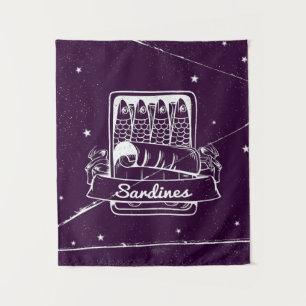 Tapete De Parede Sardinhas em lata em estado de tensão