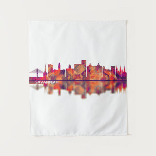 Tapete De Parede Savannah EUA Skyline