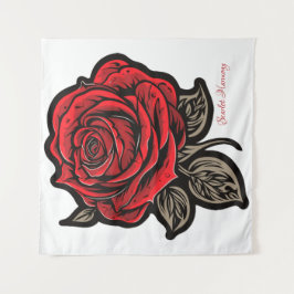 Tapete De Parede Scarlet Harmony