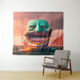 Tapete De Parede Scary boat