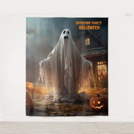 Tapete De Parede Scary Halloween Ghost Hanging