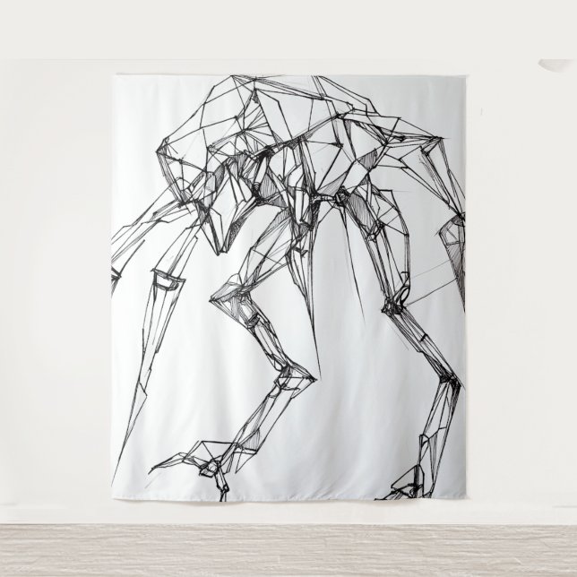 Tapete De Parede Sci-Fi Tapestry (Frente)