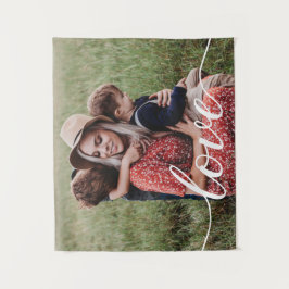 Tapete De Parede Script de Amor Personalizado Moderno