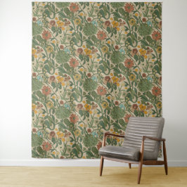 Tapete De Parede Seamless vintage botanical pattern 