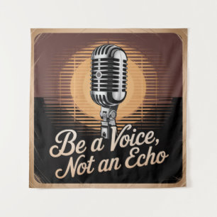 Tapete De Parede Seja Uma Voz, Não Um Eco