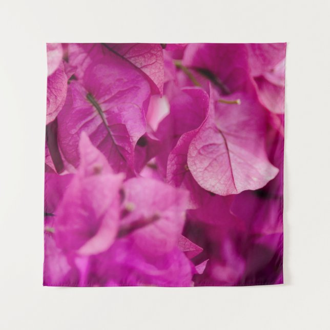 TAPETE DE PAREDE SELECTIVE FOCUS PHOTOGRAPHY OF PINK BOUGAINVILLEA (Frente)