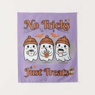 Tapete De Parede Sem Truques Apenas Tratam O Halloween