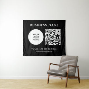 Tapete De Parede Seminário de eventos de terceiros Código QR Texto